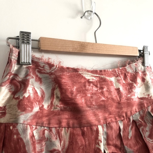 Club Monaco Silk Pleated Skirt Size 0 NWT - Picture 5 of 5